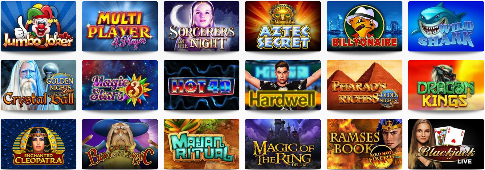 omnislots kazino spēles